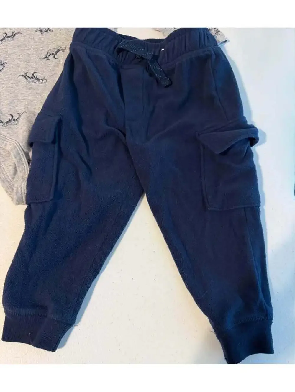 Carter's 24M Dinosaur Bodysuit & Garanimals 2T Fleece Cargo Pants